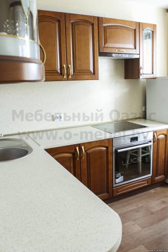 Кухня ЗОВ массив в Минске  Фасад Массив ОЛЬХА - Купить кухню в Минске